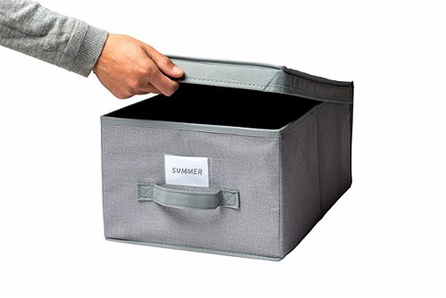 Produktbild von SIMPEX COLOR, Textilaufbewahrungsbox Medium 30x45x20 cm
