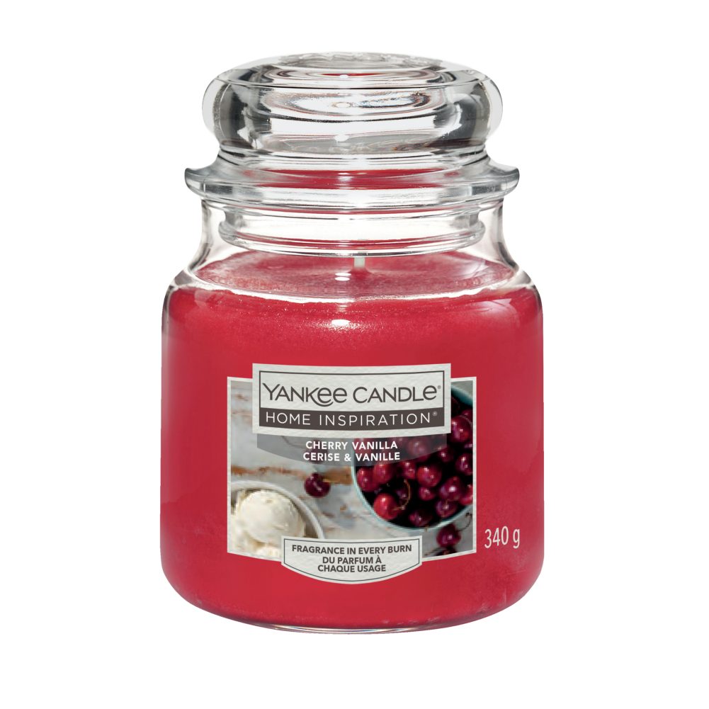 Yankee Candle Home Inspirations Duftglas Cherry Vanilla Medium online