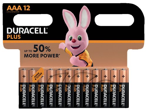 Produktbild von Duracell Plus Power, Batterien Micro AAA 12 Stück