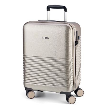 New York Exclusiv ABS Trolley Silber 56cm