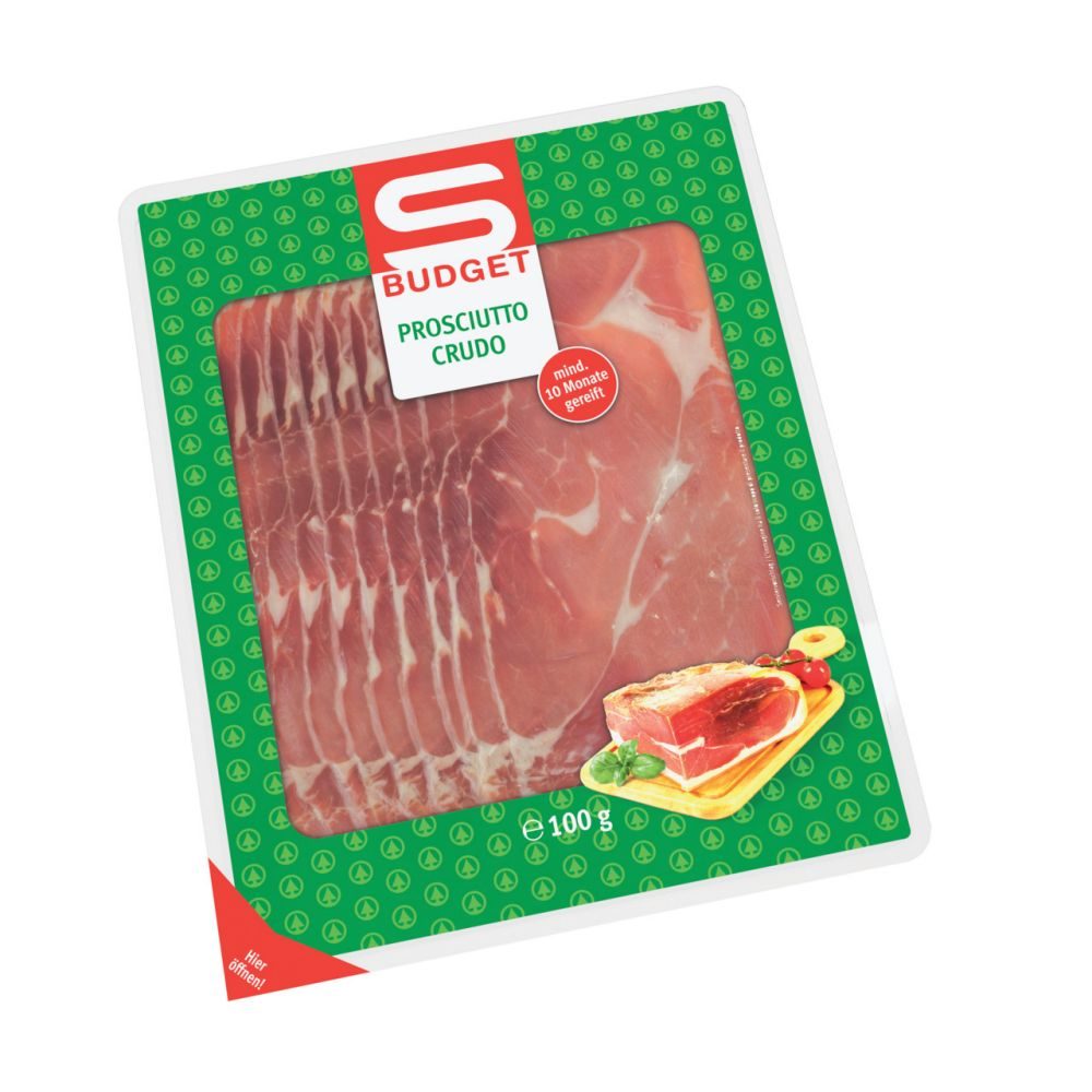 SBUDGET Prosciutto Crudo 100 G online kaufen INTERSPAR
