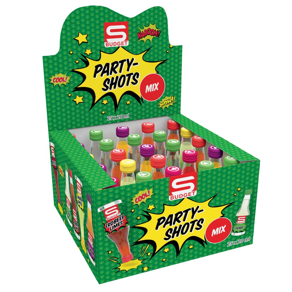 SBUDGET PartyShots Mix 0,5 L online kaufen INTERSPAR
