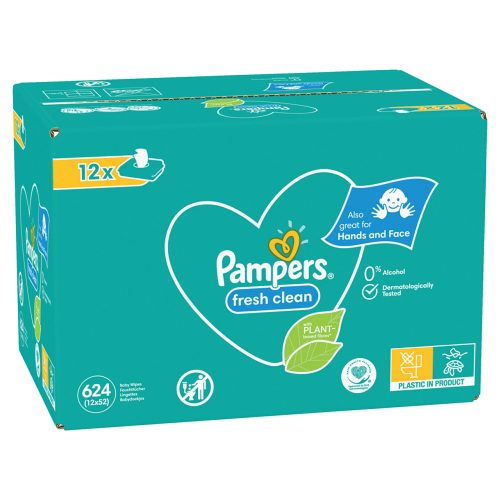 Produktbild von Pampers, Feuchttücher fresh clean 12 x 52 Stück