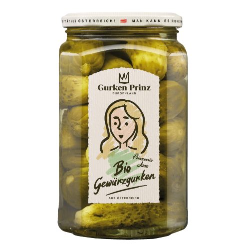 Produktbild von Gurkenprinz, Bio-Gewürzgurken