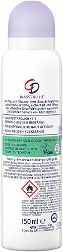 Produktbild von CD, Deospray Wasserlilie 150ml