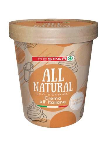 Produktbild von DESPAR, All natural ice cream Crema all' Italiana