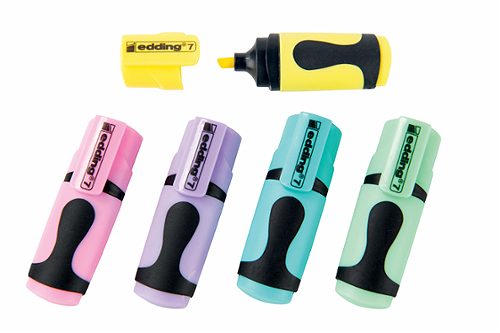 Produktbild von Edding, Textmarker Mini pastell 5 Stück