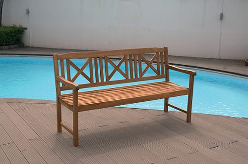 Produktbild von Holzbank Lucia 3-Sitzer       , 