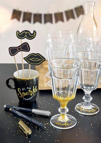 Produktbild von Faber Castell, Metallics Marker heart of gold