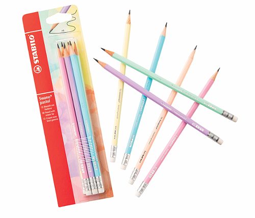 Produktbild von STABILO, Bleistifte Swano pastel, HB 6 Stück
