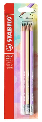 Produktbild von STABILO, Bleistifte Swano pastel, HB 6 Stück