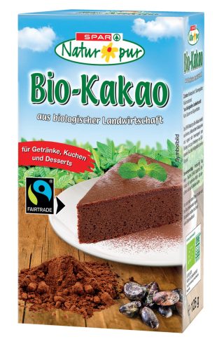 Produktbild von SPAR Natur*pur, fettarmer Bio-Kakao