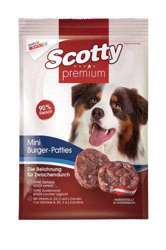 Produktbild von Scotty premium, Hundesnack Mini Burger-Patties