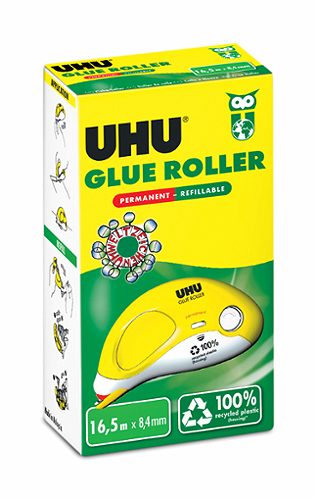 Produktbild von UHU, Kleberoller permanent, nachfüllbar 16,5m x 8,4mm