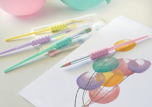 Produktbild von Faber Castell, Pinselset Soft-Touch 4 verschiedene Größen