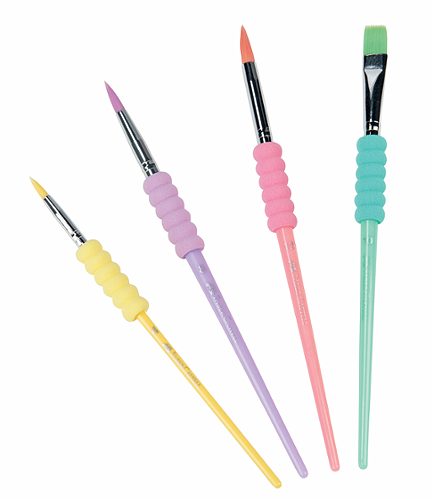 Produktbild von Faber Castell, Pinselset Soft-Touch 4 verschiedene Größen