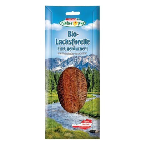 SPAR Natur*pur Bio-Lachsforelle Filet geräuchert