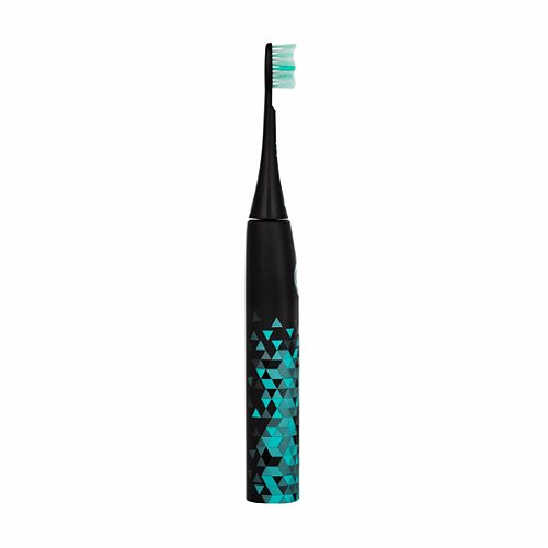 Produktbild von Happybrush, Schallzahnbürste schwarz