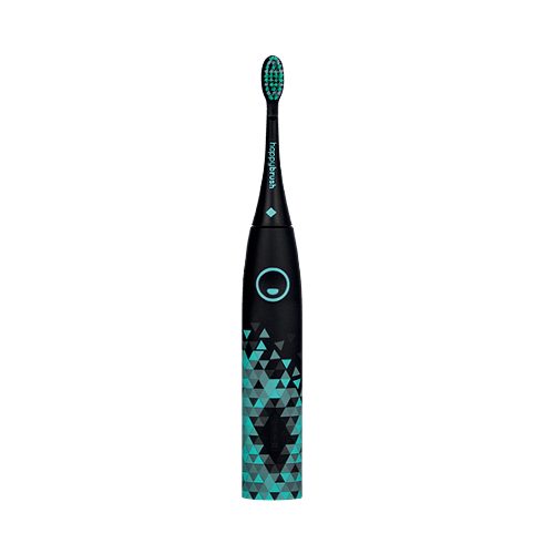 Produktbild von Happybrush, Schallzahnbürste schwarz
