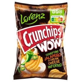 Lorenz Crunchips Wow Jalapeno Cream Cheese 110 G