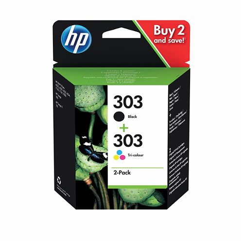 Produktbild von HP, Druckerpatrone Multi 303-BK + 301-CL