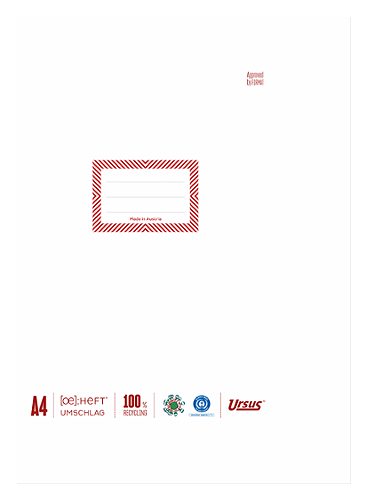 Produktbild von Ursus OE, Heftumschlag aus Papier A4, naturweiss