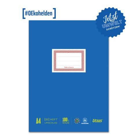 OE HeftumschlagA4 blau          GVE 10