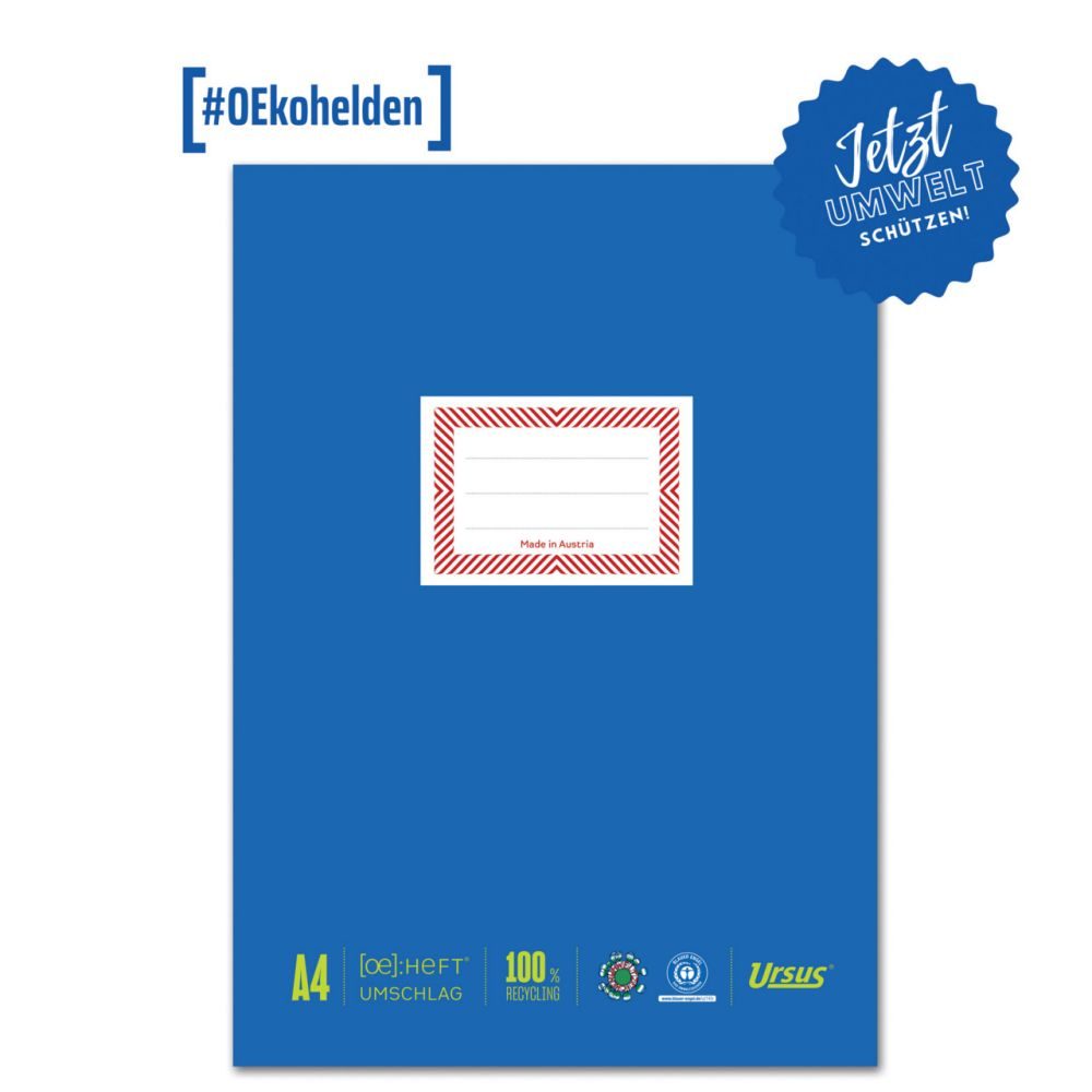 OE HeftumschlagA4 blau          GVE 10