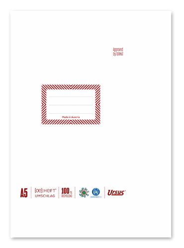 Produktbild von Ursus OE, Heftumschlag aus Papier A5, naturweiss