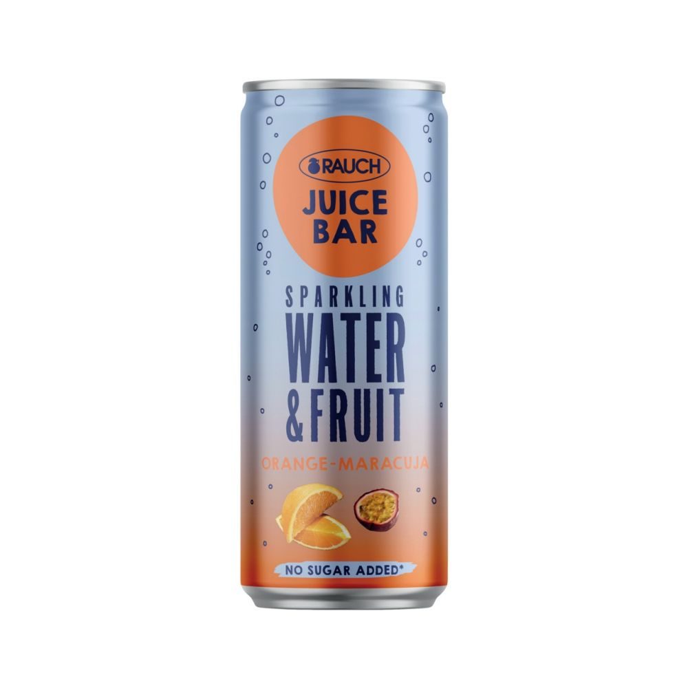 Rauch Juice Bar Sparkling Water & OrangeMaracuja 330 ML EINWEG online