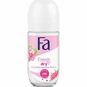 Fa fresh & dry Deo Roll-on Pfingstrose 50ml