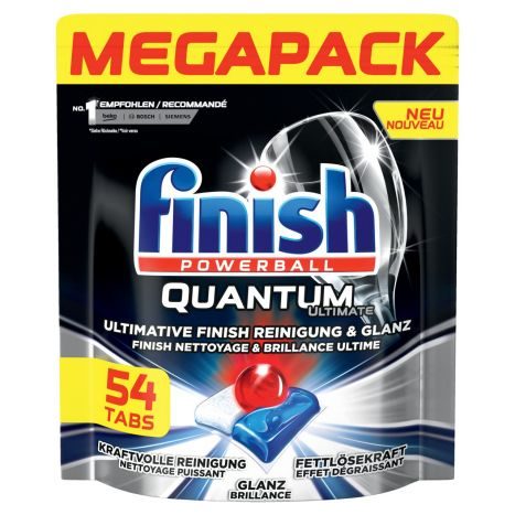 Finish Powerball Geschirrspül-Tabs Quantum Ultimate 54 