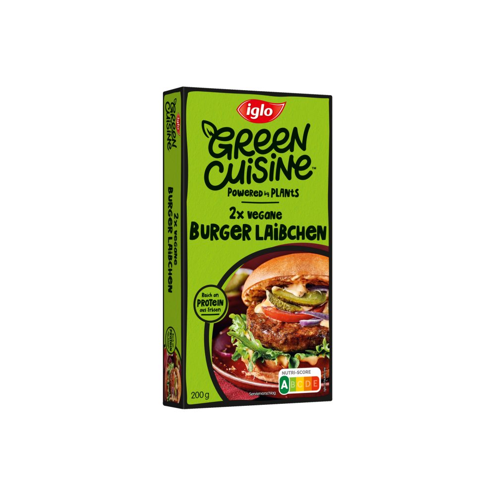 Iglo Green Cuisine Vegetarische Burger Laibchen 2 Stück 200 G online