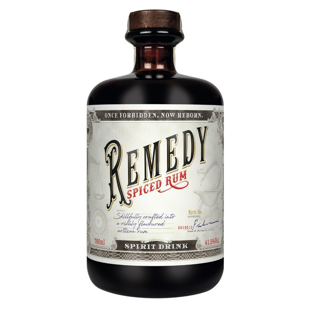 Remedy Spiced  0,7l+Glas27Doll  G03 27