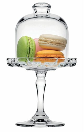 Produktbild von Pasabahce, Mini Patisserie Servierplatte mit Fuß + Haube Ø 11 cm