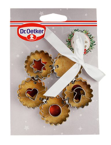 Produktbild von Dr. Oetker, Ausstecher Linzer 5tlg