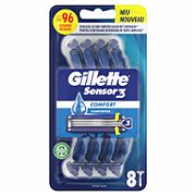 Gillette Sensor 3 Einwegrasierer Comfort 4+4 Stück