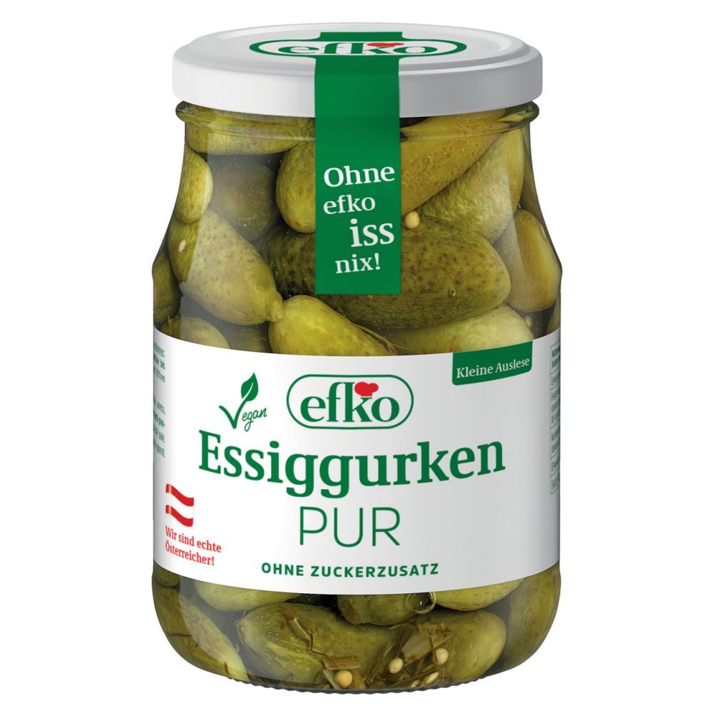 Efko Essiggurken pur 330 G online kaufen | INTERSPAR