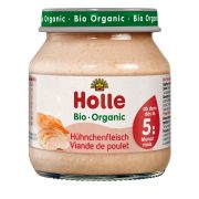 Holle Glaeschen Huehnchenfleisch Bio