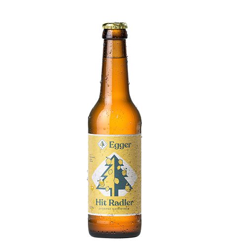 Produktbild von Egger, Hit Radler Zitrone Naturtrüb 9x0,33l
