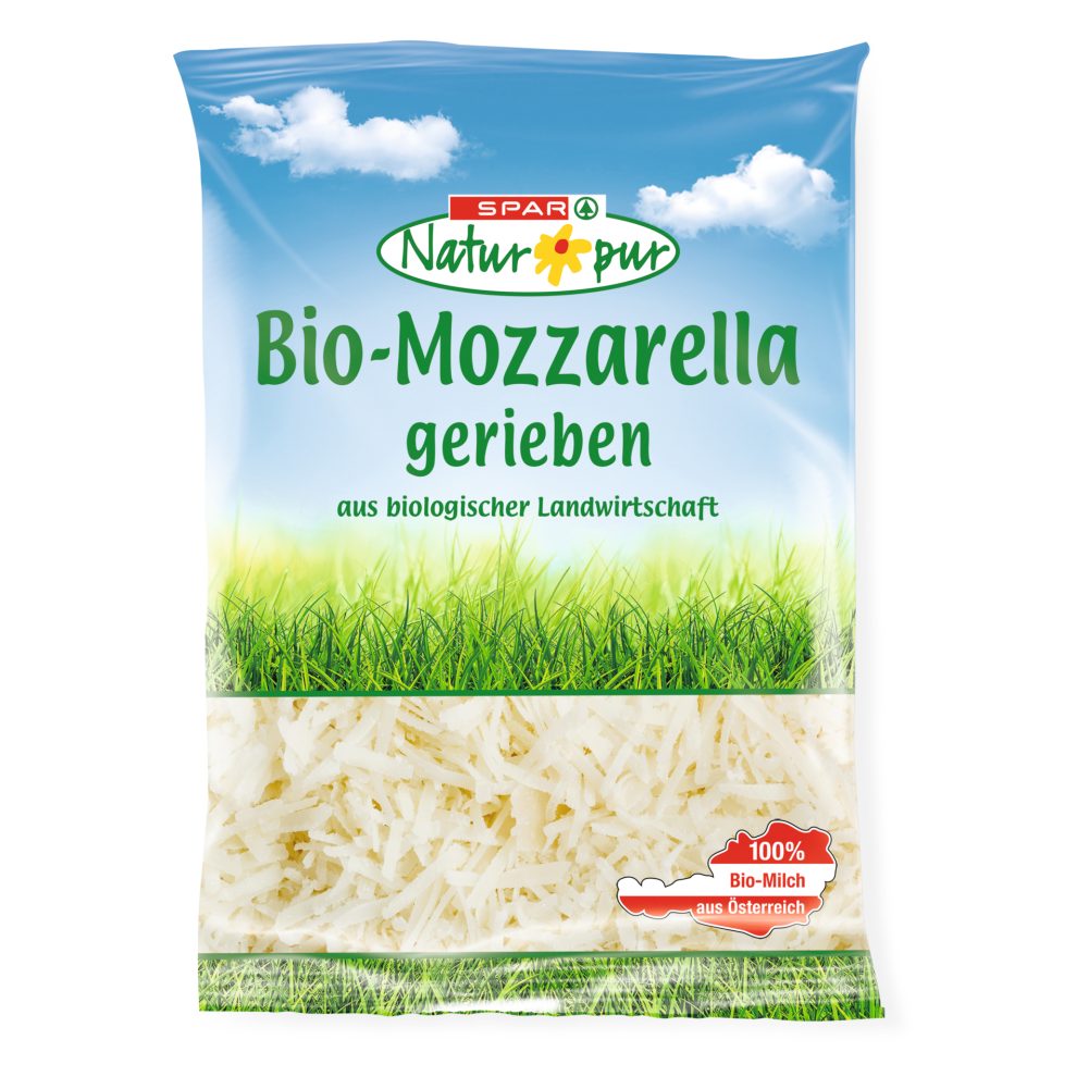 SPAR Natur*pur BioMozzarella gerieben 150 G online kaufen INTERSPAR