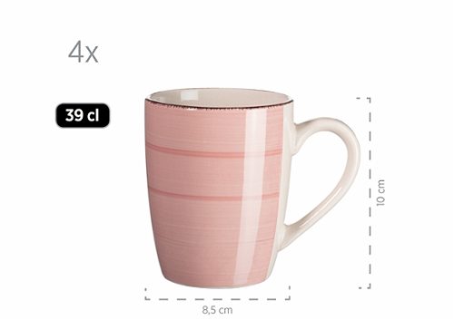 Produktbild von Mäser, Kombiservice Lumaca rauchblau/laguna/koralle/grün 16-teilig