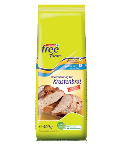 Produktbild von SPAR free from, Backmischung für Krustenbrot glutenfrei & laktosefrei 500G