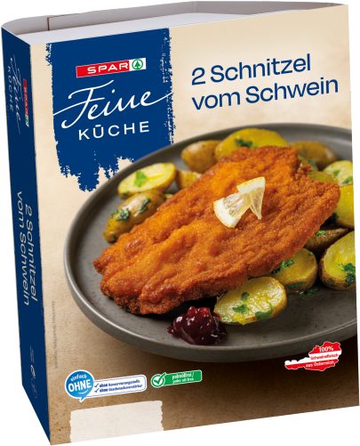 Produktbild von SPAR Feine Küche, Schnitzel vom Schwein 2 Stück