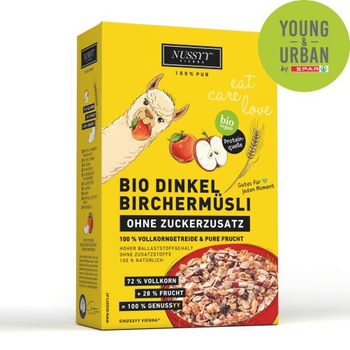 Produktbild von Nussyy, Bio-Dinkel Birchermüsli