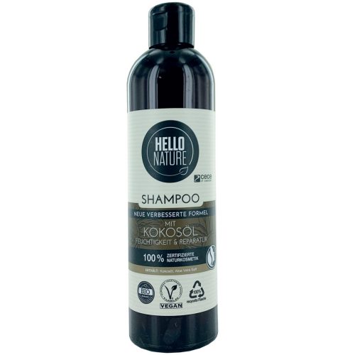 Produktbild von Hello Nature, Shampoo mit Kokosöl