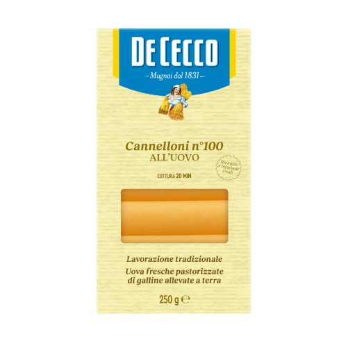 Produktbild von De Cecco, Cannelloni all'uovo