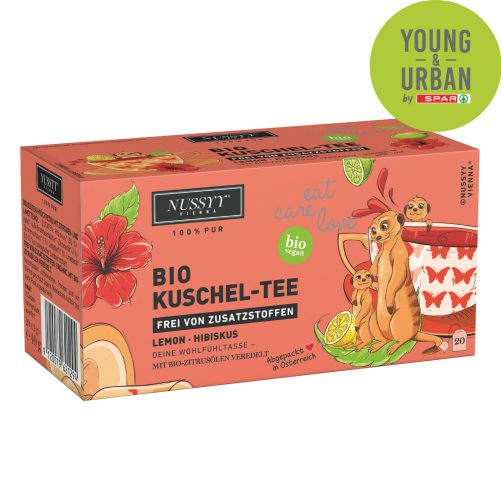 Produktbild von Nussyy, Bio Kuschel-Tee Lemon-Hibiskus 20 Teebeutel