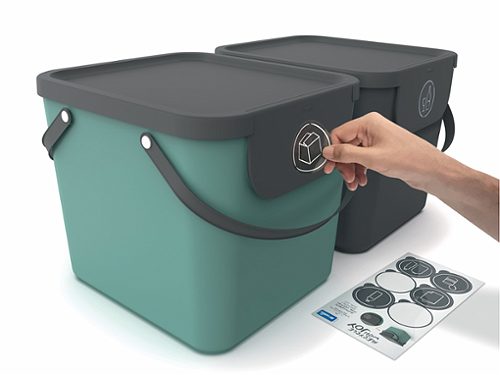 Produktbild von Rotho, Recycling Müllsystem ALBULA 40 L