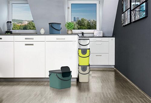 Produktbild von Rotho, Recycling Müllsystem ALBULA 40 L